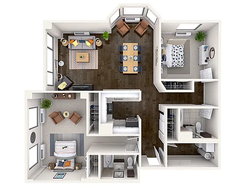 Floor plan B8