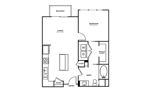 Floor plan Allie