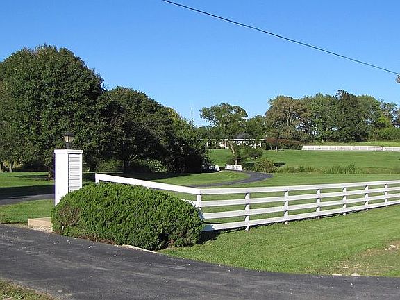 View from the front gate