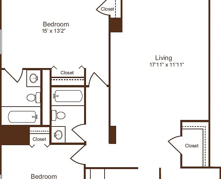 Two Bedroom - B2 Floor Plan Two Bedroom - B2 Floor Plan