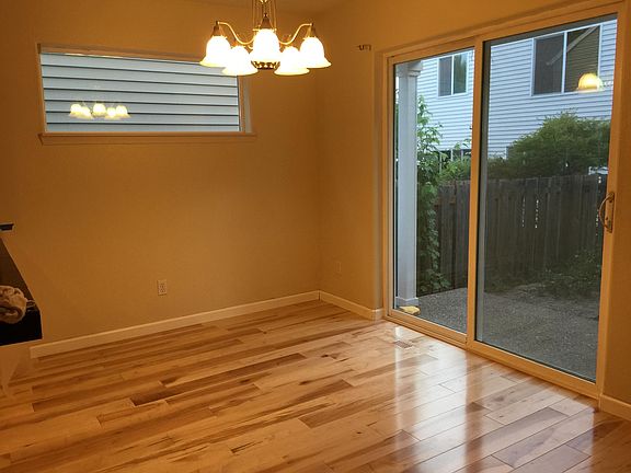 Eating Nook with Sliding Door to Backyard