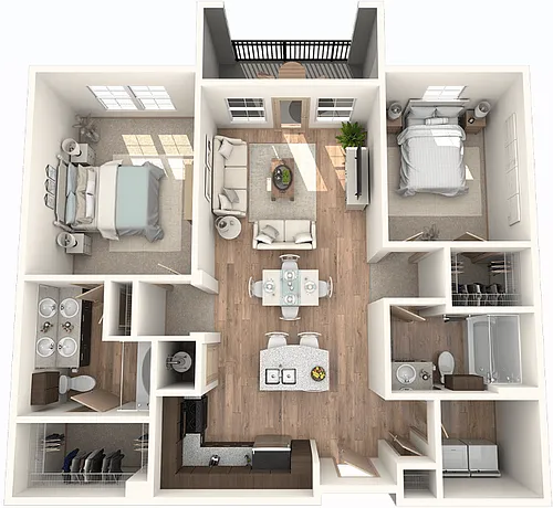 Floor plan B2
