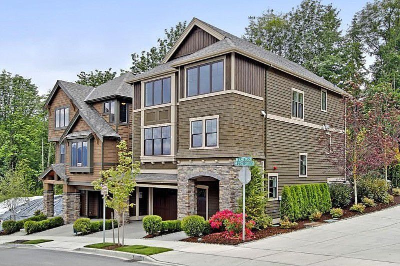 The Whistler is the home on the right. It is located on homesite 55 and is now complete.