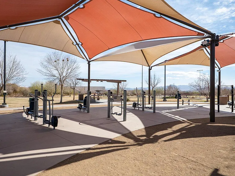 Outdoor Gym at local Park. Less than 5mins away