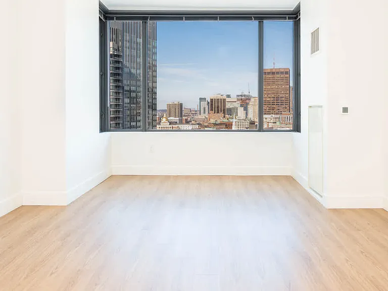 Living Room with Hardwood Flooring