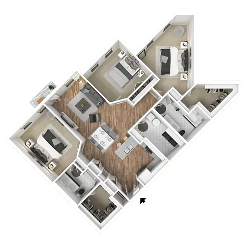 Floor plan Devenshire