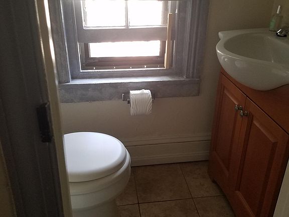 Powder room on 2nd floor