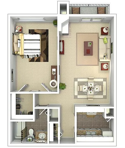 Floor plan Big Cottonwood