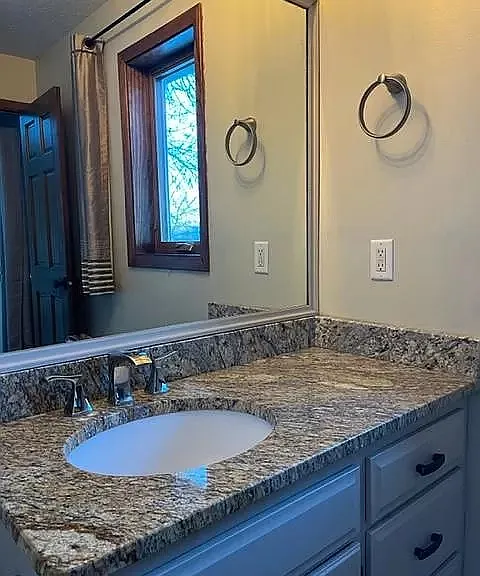 View from en-suite bathroom