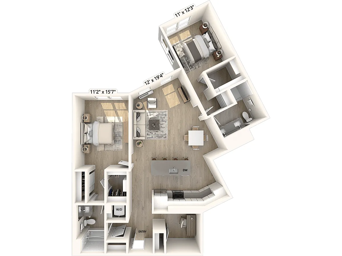 Floor plan B4D