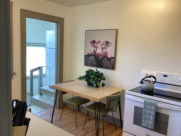 KITCHEN / NEW ELECTRIC STOVE