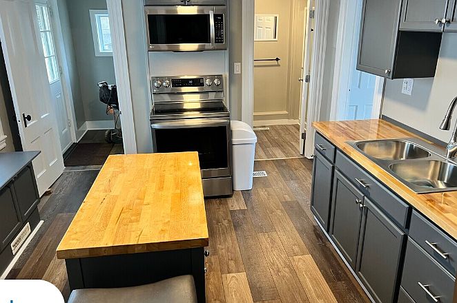 Kitchen and Entry Area
