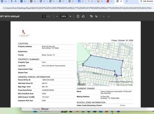 8702 OLD SKY HBR LOT NCB 1, San Antonio, TX 78242