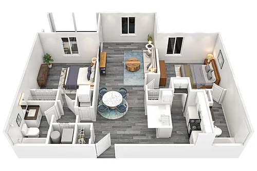 Floor plan Symmetry