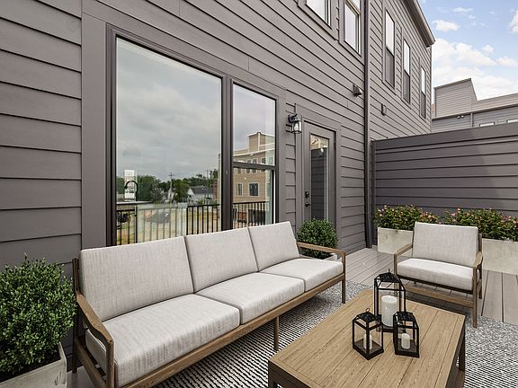 Private Rear Balcony