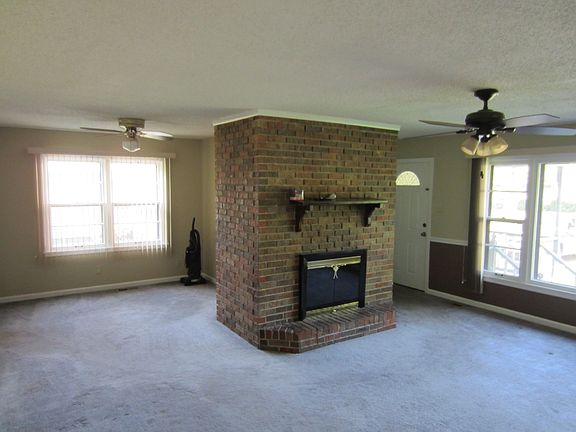 Fireplace and Dining Room