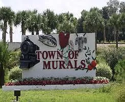 Lake Placid's 44 plus murals are a tourist destination.
