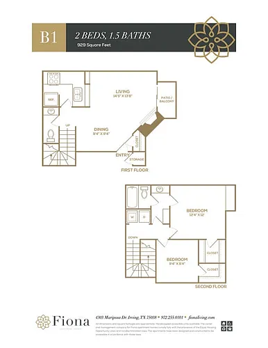 Floor plan B1R