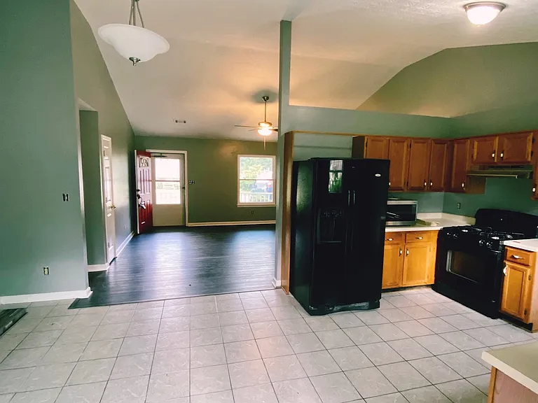 Kitchen and Living Room