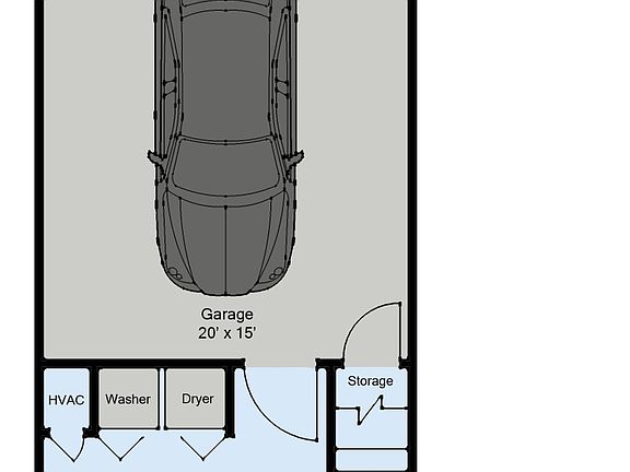Floor plan - Downstairs 