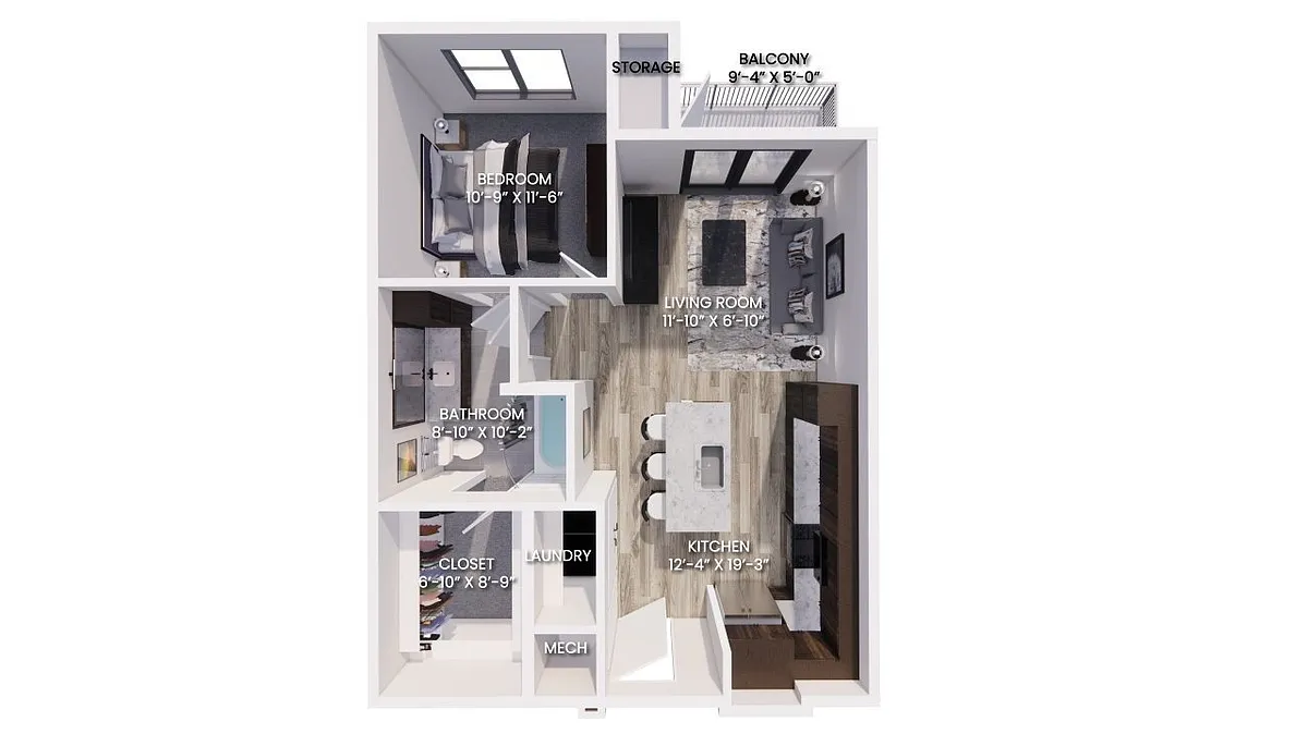 Floor plan A1