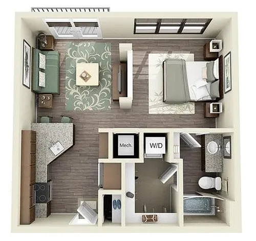 Floor plan Foster