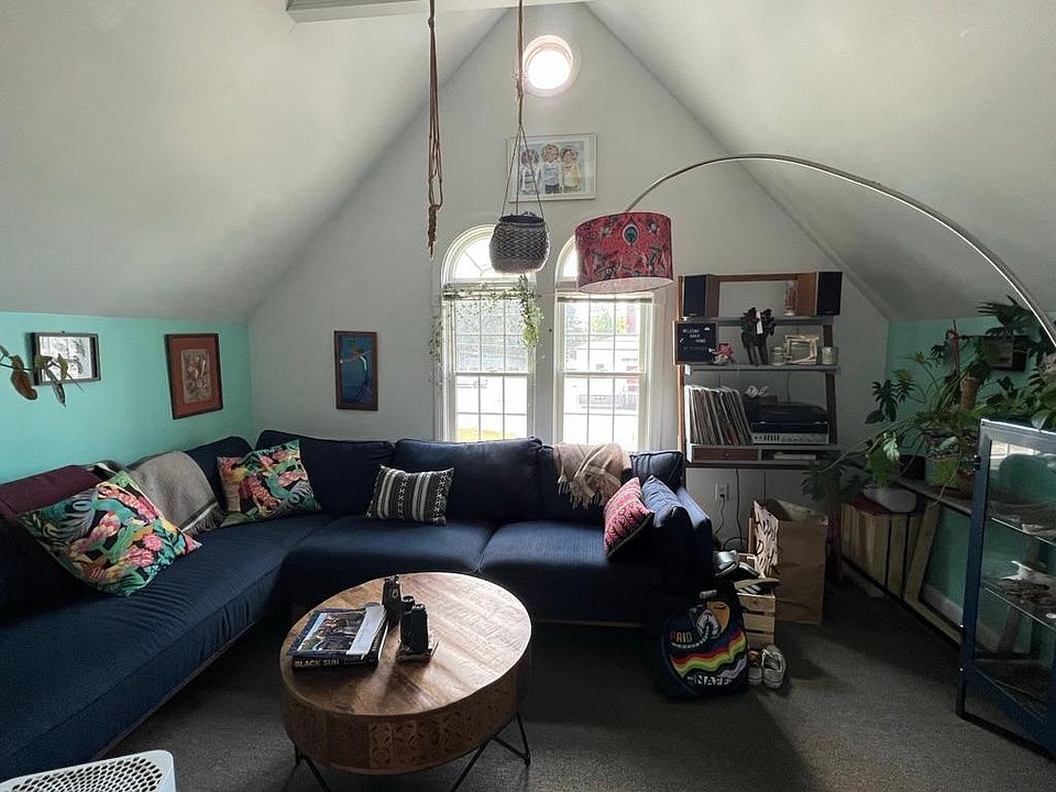 Huge, bright living room