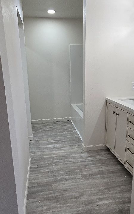 Master bath with closet