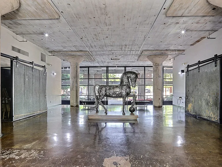 Check out local artwork during the monthly shows at The Continental Lofts Gallery
