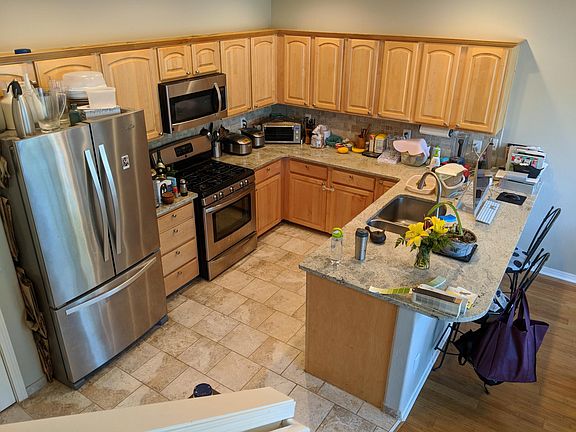 updated kitchen with granite. SS appliances
