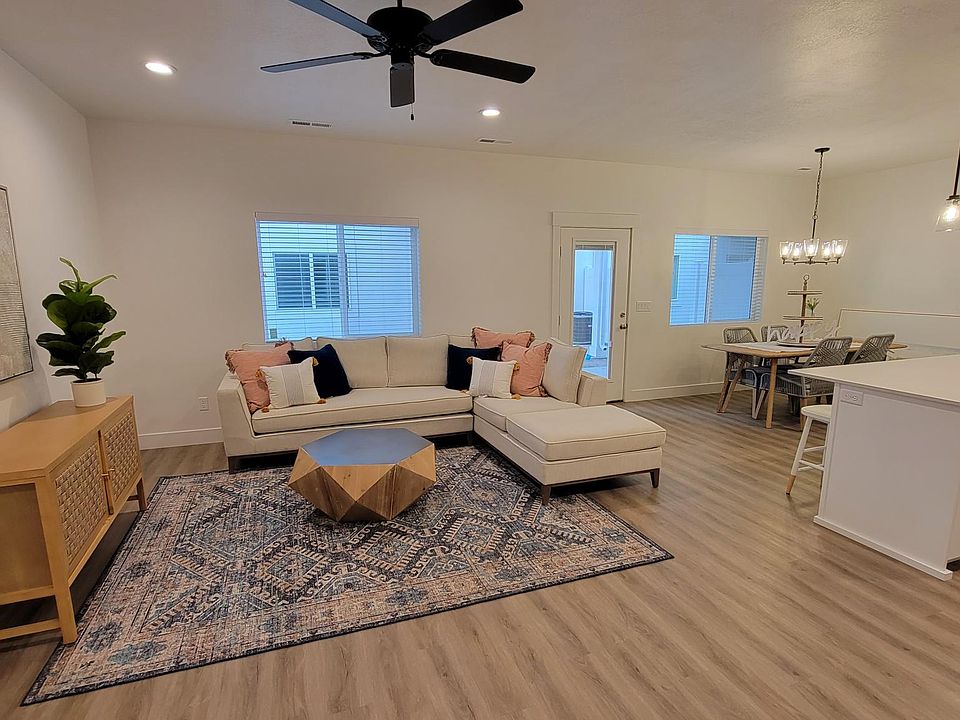 Living Area and Kitchen