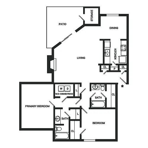 Floor plan B3