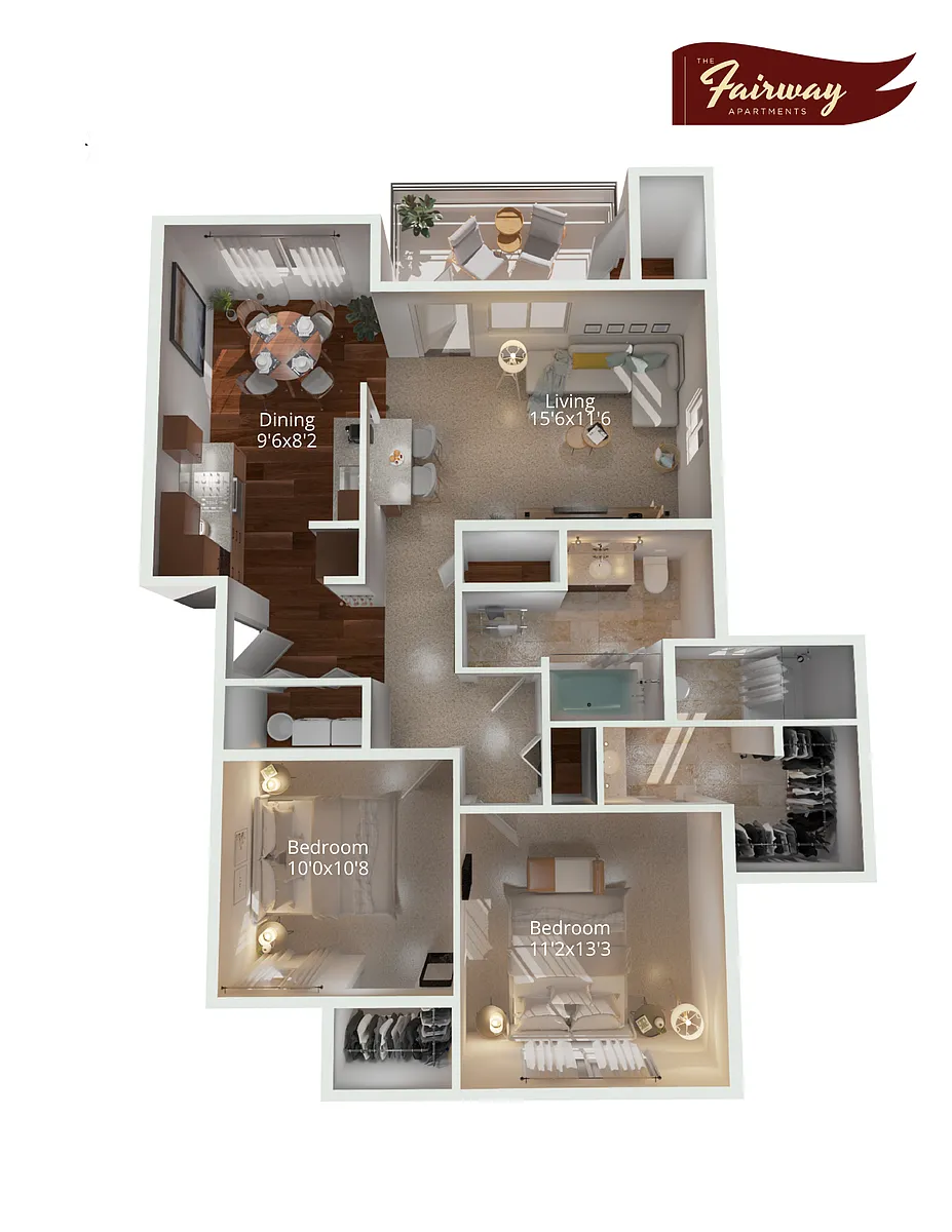 Floor plan Double Bogey (A)