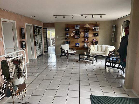 Entry parlor seen from kitchen