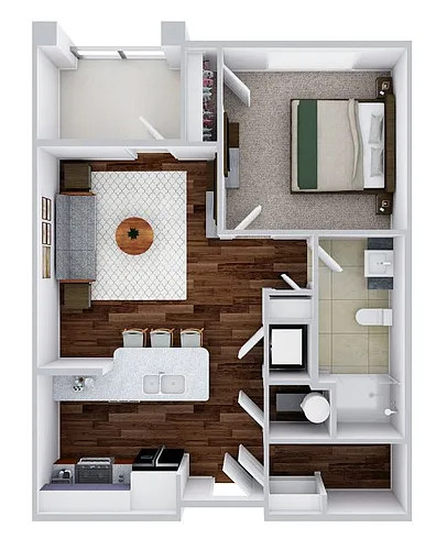 Floor plan Botticelli "Deluxe"