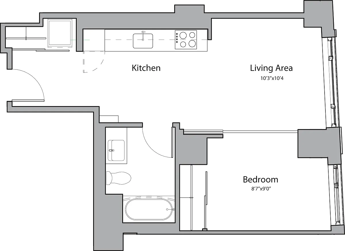 Floor plan E