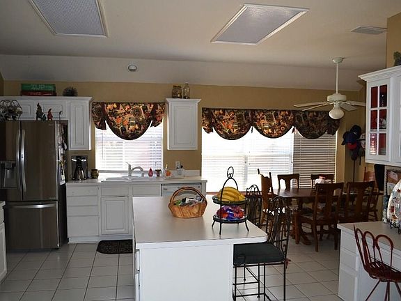 Great kitchen with island. Lots of counter space and storage.