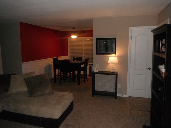 Living room looking into dining room