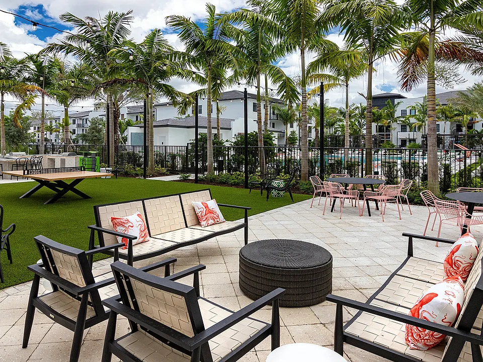 Unwind after a long day at your outdoor lounge
