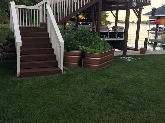 Newly renovated upper deck