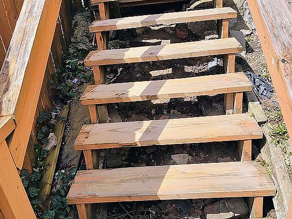 Front steps