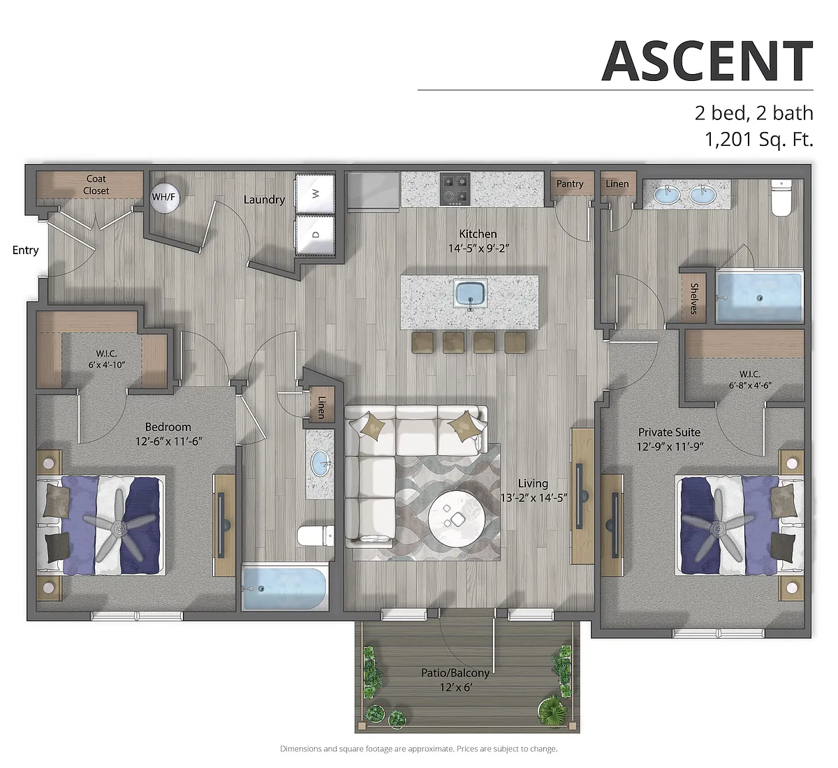 Floor plan Ascent