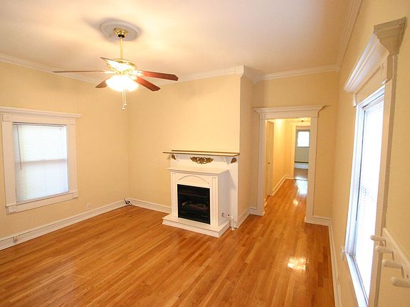 Living Room with gas fireplace