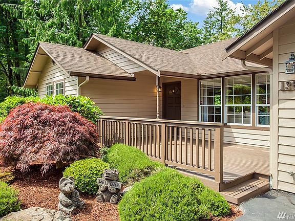 You'll guests will find your new home so inviting as they step up to the covered front porch with thoughtful Northwestern craftsman architecture. 