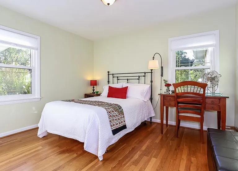 The back bedroom