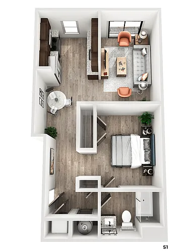 Floor plan S1