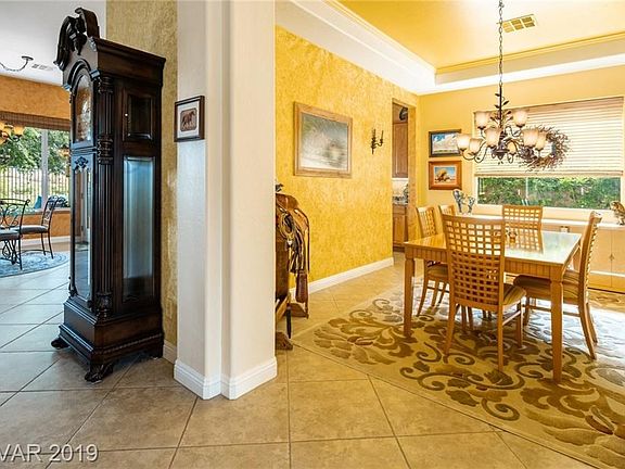 Formal dining room.