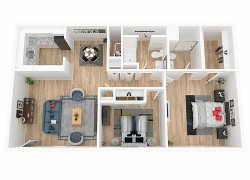 Floor plan Lake Hope
