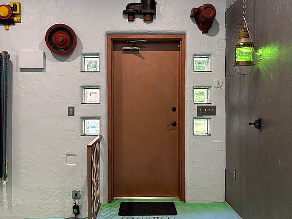 Main door interior view.