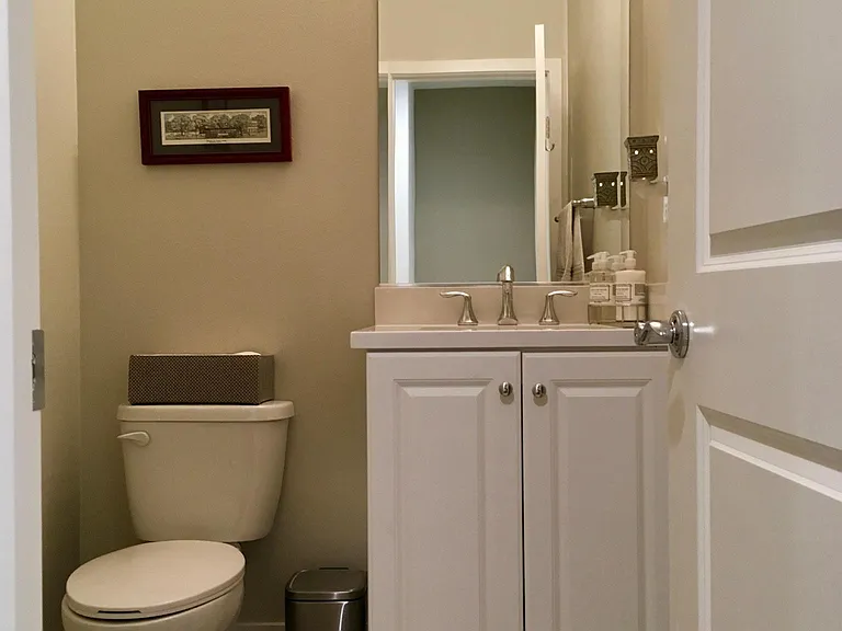 half bath on ground floor
